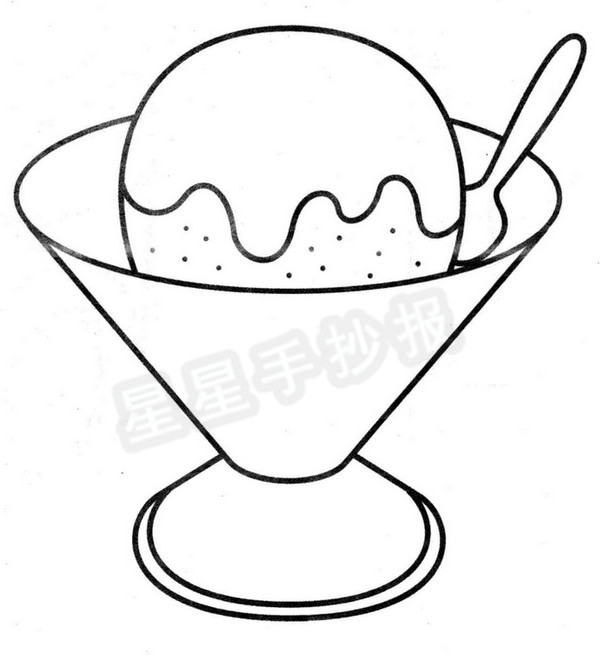 画 食物简笔画 >> 正文内容 冰激凌的分类资料: 根据主料 奶油冰淇淋