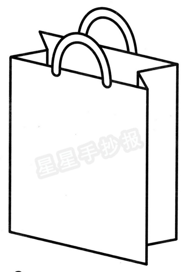 日常用品简笔画 >> 正文内容   购物袋的资料: 塑料 塑料购物袋是以聚