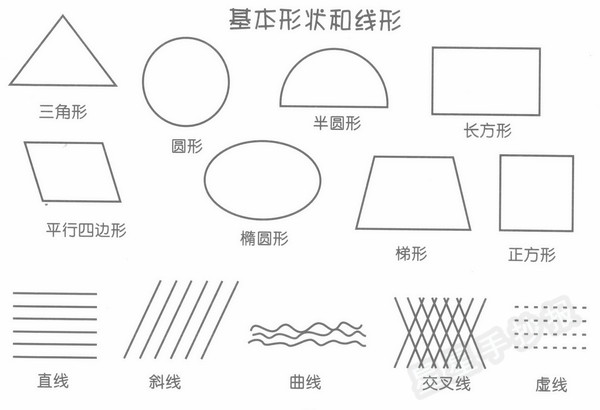 风景建筑简笔画